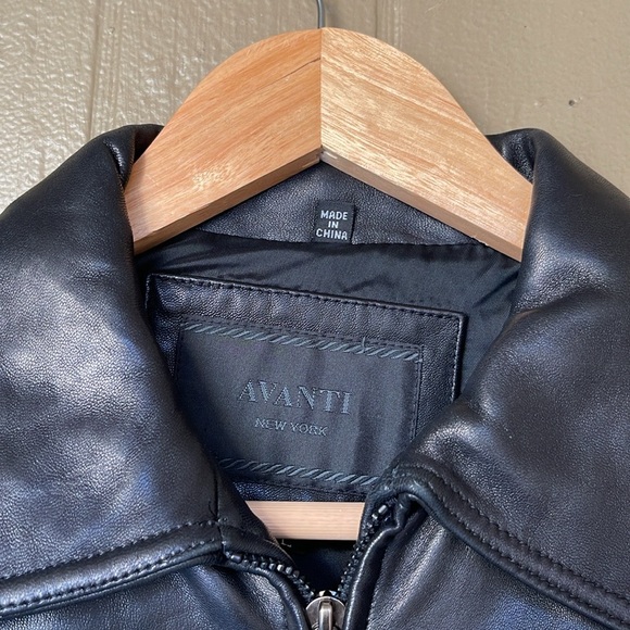 Avanti vintage leather jacket - Picture 3 of 7